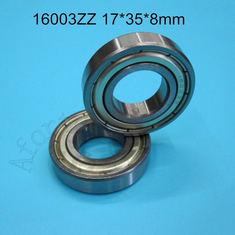 16003ZZ 17*35*8 (мм) 1 шт. подшипник ABEC 5 16003 металлический уплотнительный из