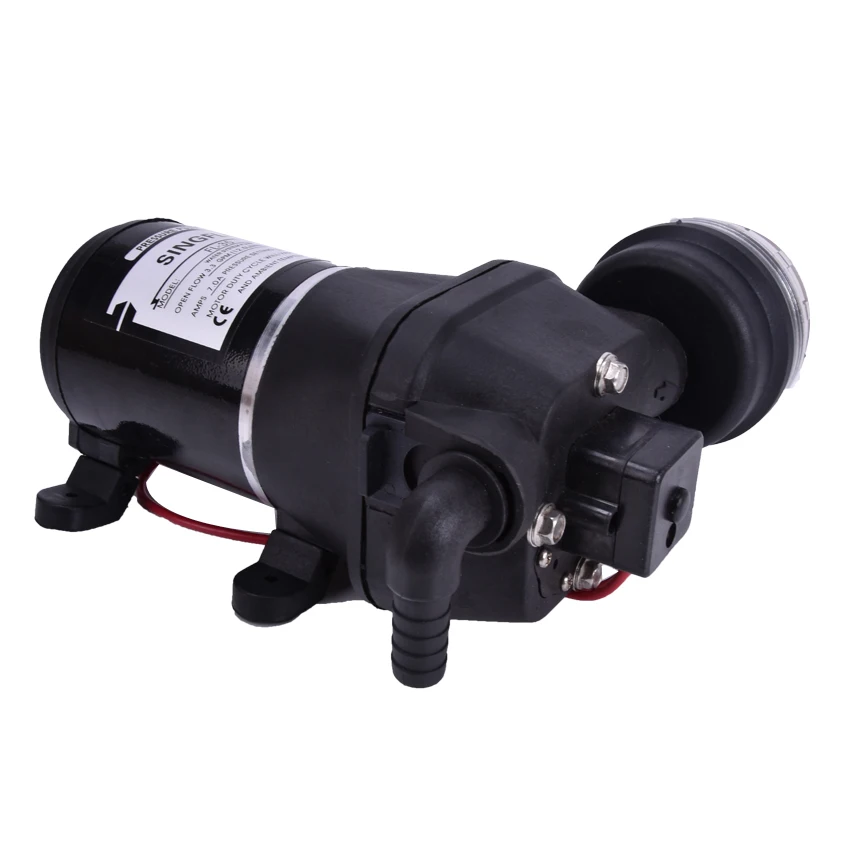 1 шт 12v 12.5L/мин 35psi промывочный насос для RV/морской спрос мембранный Водяной низкий