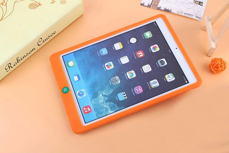 Детский противоударный милый мягкий силиконовый резиновый защитный чехол для