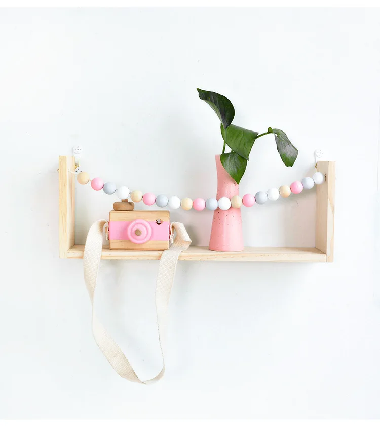 Креативная деревянная подвесная доска Рождественская настенная вешалка для