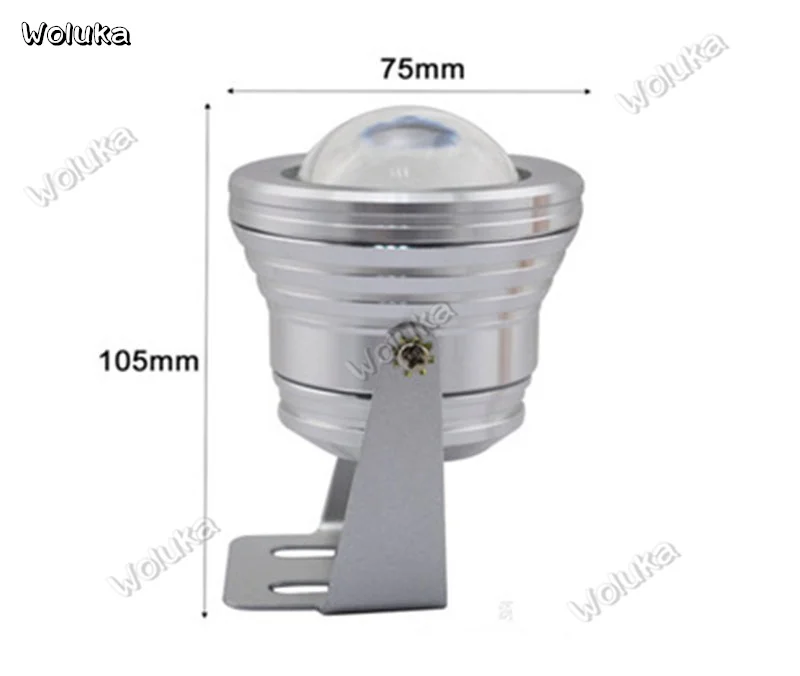 Led fountain light remote control color underwater RGB outdoor 10W colorful lights CD50 W03 | Лампы и освещение