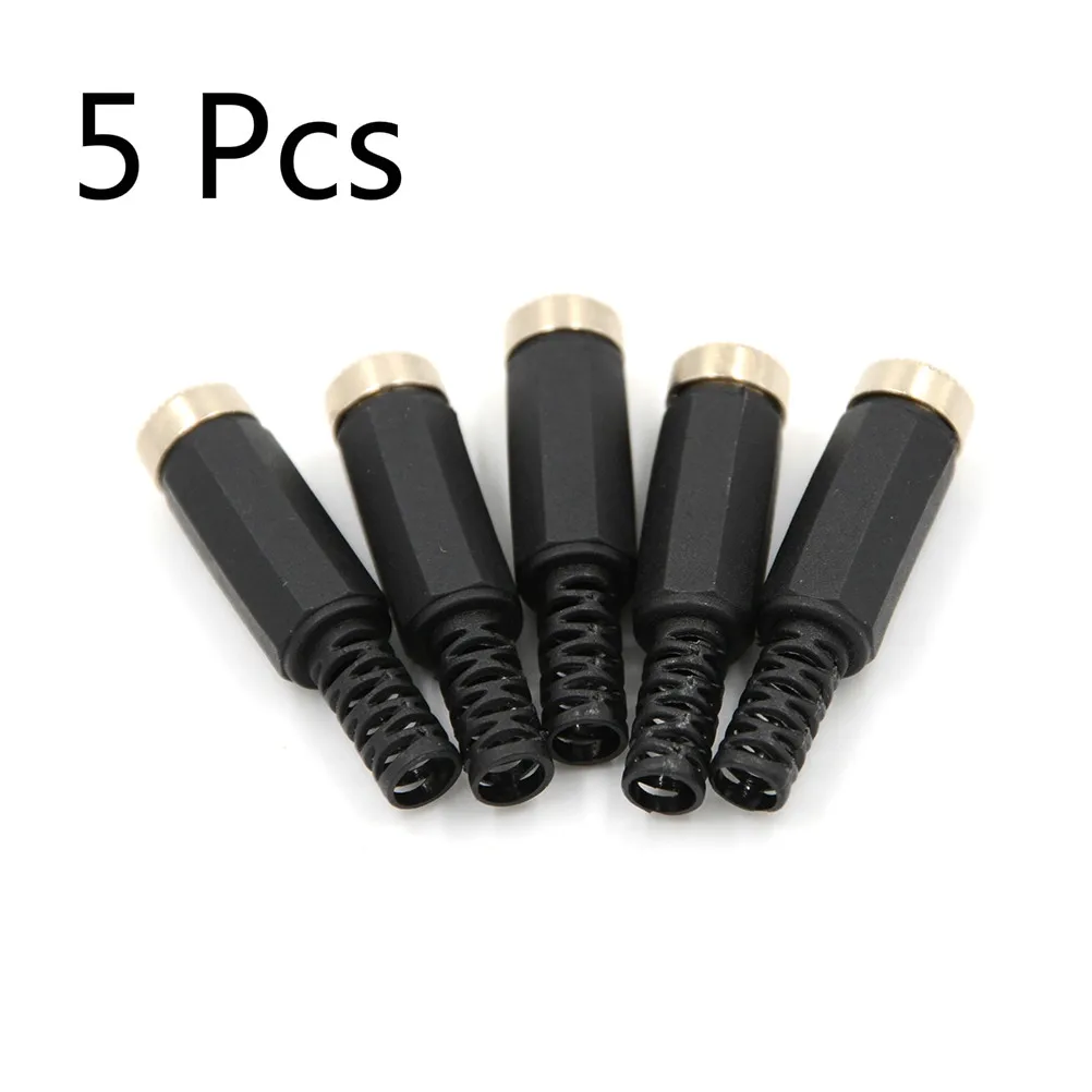 10PCS DC Power Connector Pin 2.1x5.5mm Female Plug Jack + Male Socket Adapter PCB Mount DIY 2.1X5.5 | Обустройство дома