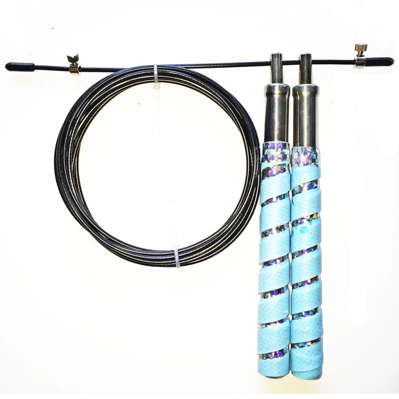 Скоростная скакалка шарикоподшипник металлическая ручка спортивный Скакалка