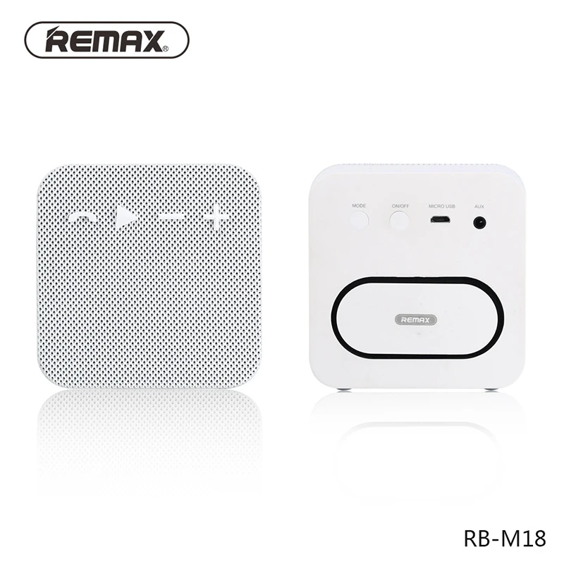 REMAX Portable Bluetooth Speakers Mini Wireless Speaker AUX MIC Parlante HIFI Loudspeaker 4.2 Lautsprecher Bass M18 | Электроника