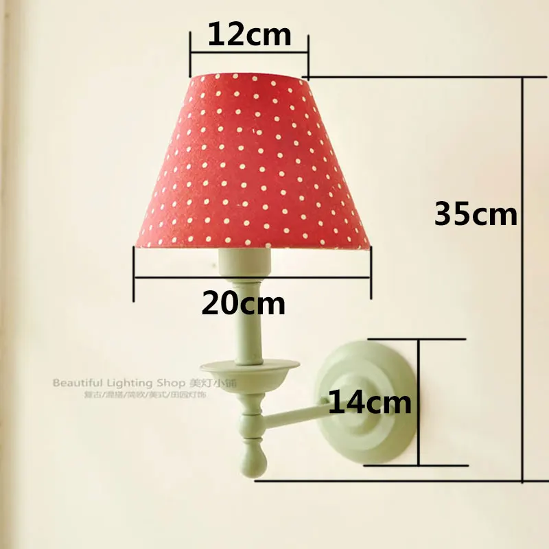 Настенный светильник в современном скандинавском стиле прикроватные лампы