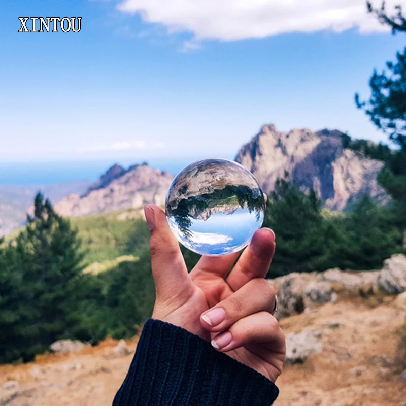 XINTOU 60 мм хрустальный шарик для фотографии путешествия фотография увеличить