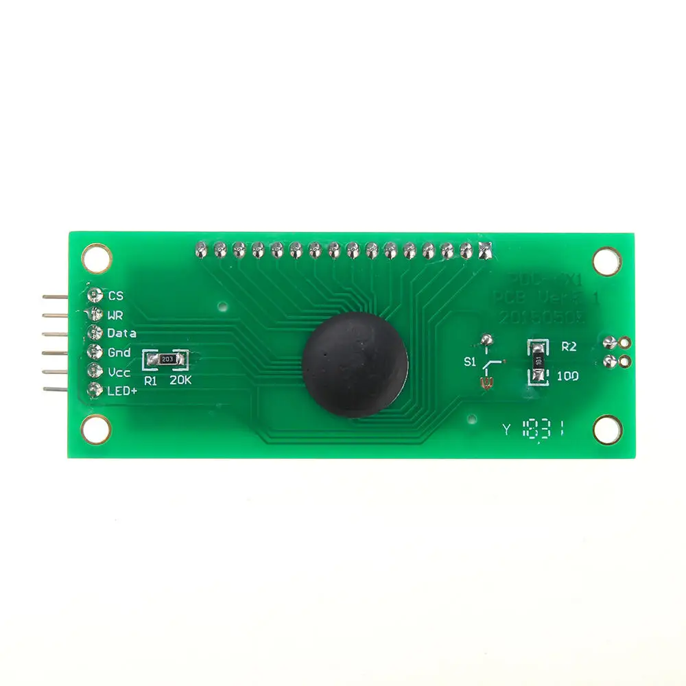 6-значный 7-сегментный цифровой 5V ЖК-дисплей модуль Экран дисплея доска с