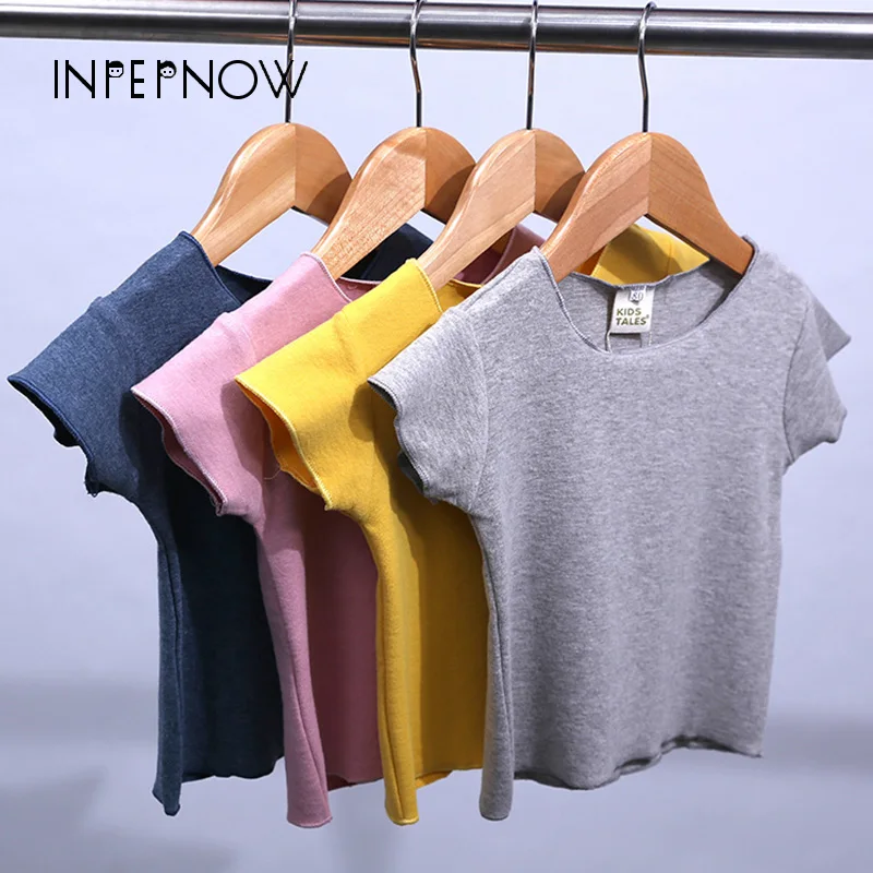 INPEPNOW/футболка для маленьких мальчиков 2019 летняя детская футболка детские