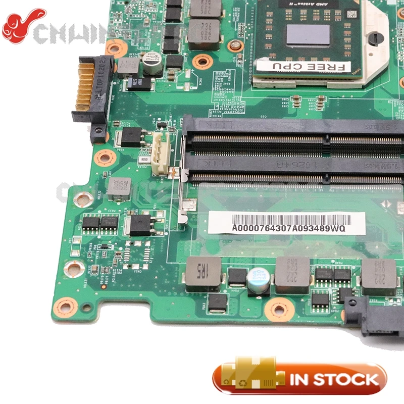 NOKOTION A000076430 DABL7DMB8E0 основная плата для Toshiba satellite L655D L650D материнская плата для ноутбука HD4500 DDR3 Бесплатный процессор