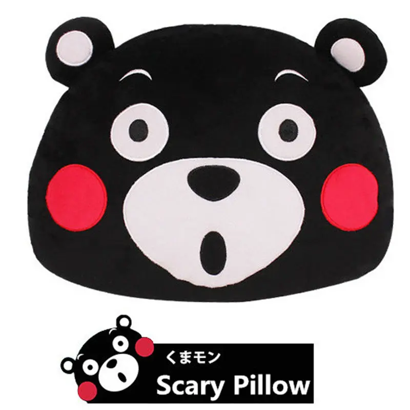 Новинка 2016 аниме японский талисман Кумамон медведь плюшевая подушка