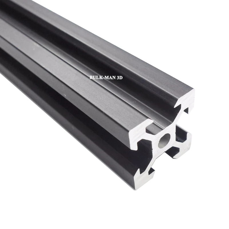 5 м/лот V Slot Linear Rail 2020 серебристый/черный анодированный алюминиевый профиль на DIY 3D