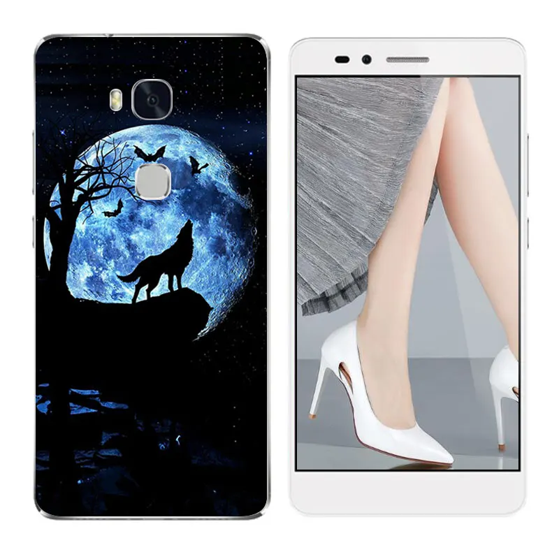 Мягкий ТПУ чехол для Huawei Honor Play 5X/Honor 5X Expression с принтом GR5 X5 KIW-TL00 KIW-TL00H |