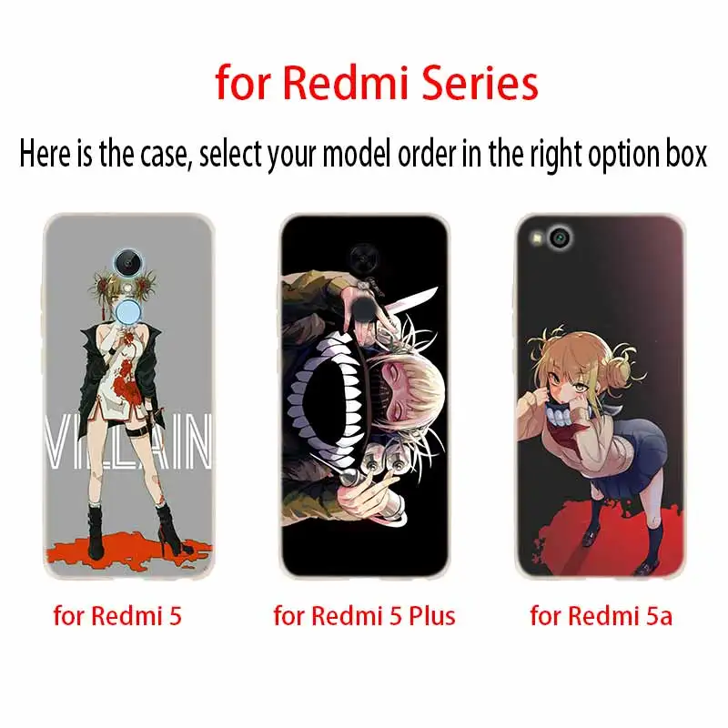 Модный мягкий чехол Toga Himiko из ТПУ для Xiaomi Redmi Note 10 9 8 7 6 5 Pro Max 10S 9S 9T 8T 4G|Бамперы| |