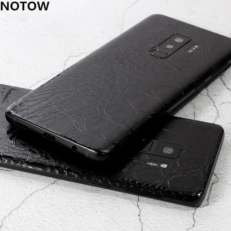 NOTOW модная наклейка из крокодиловой кожи ПВХ пленка для мобильного телефона