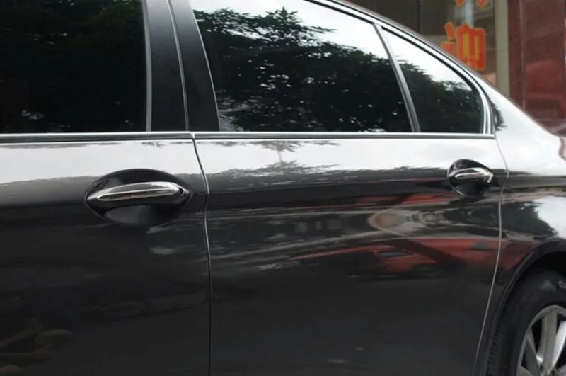 Наружная дверная ручка с блестками украшение 4 шт. для BMW 5 серии 5GT F10 F07 520 525 из