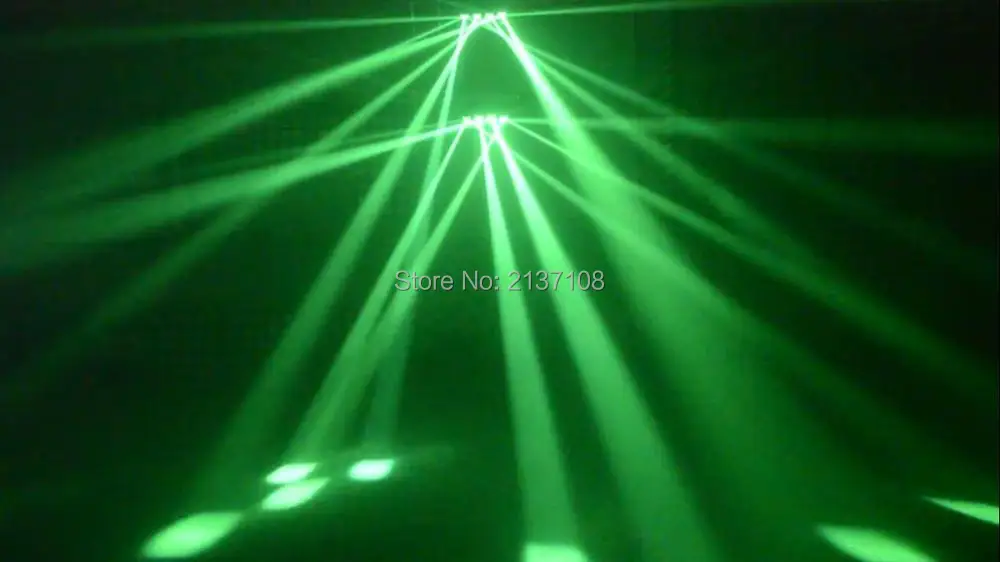 4 шт./лот 4*100 Вт RGBW светодиодный светильник с роллевым сканированием DMX Luces DJ диско
