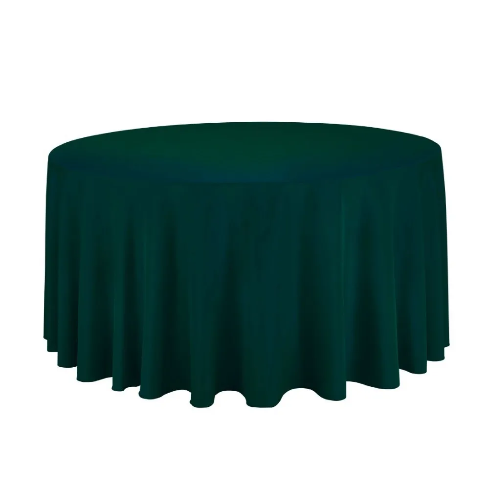 Скатерть круглая из полиэстера 90 дюймов 10 шт.|tablecloths for wedding|polyester tablecloth90&quot round