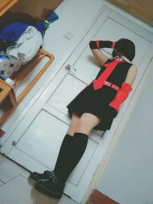 Костюм для косплея аниме Akame Ga Kill цельный костюм с красной перчаткой и поясом