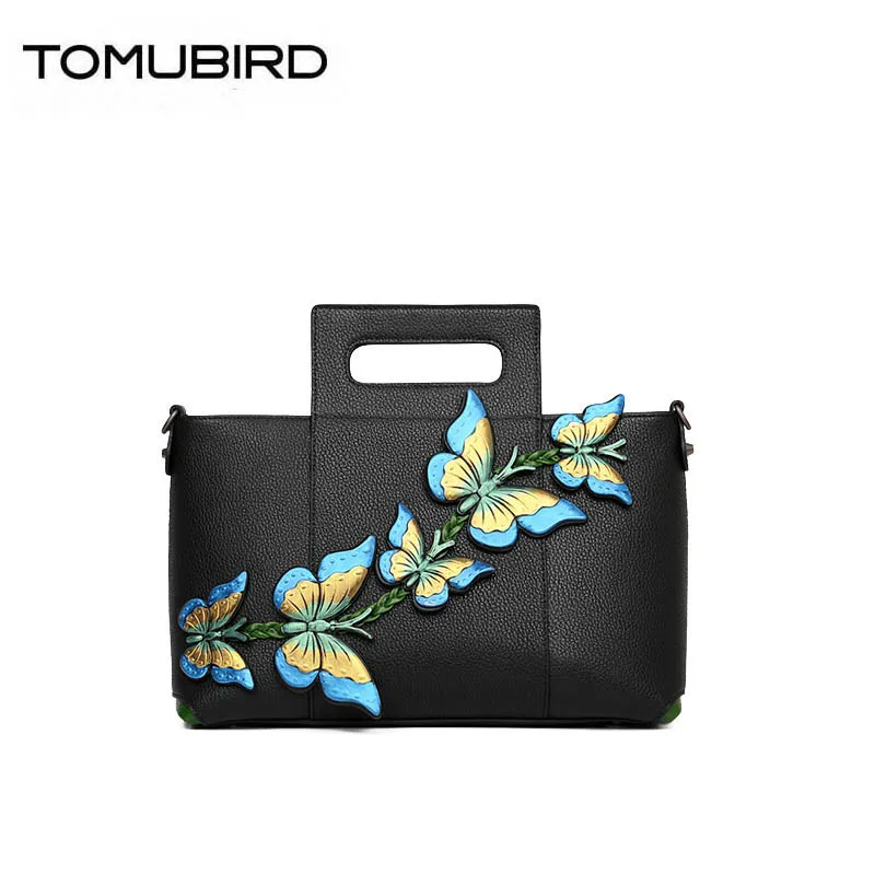 TOMUBIRD 2019 новая женская сумка из натуральной кожи улучшенная воловьей известного
