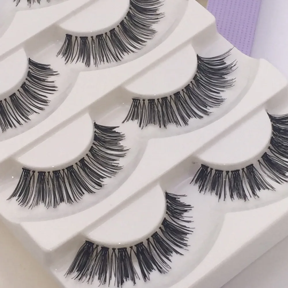 5 пар/комплект накладные ресницы для макияжа|eyelash car|eyelash creameyelashes prices |