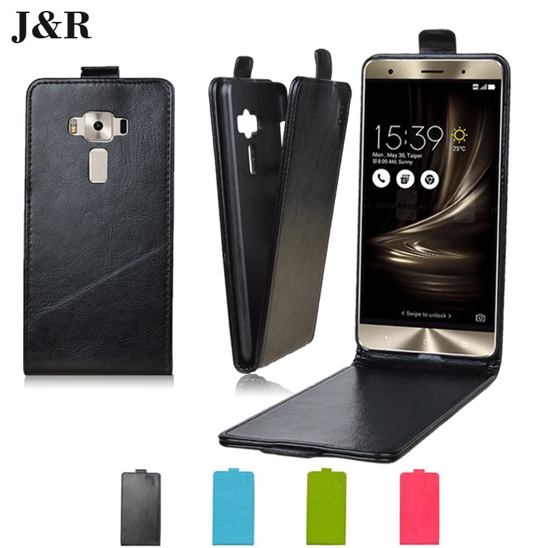 J & R брендовый чехол для ASUS 3 ZS570KL лучшее качество блестящая откидная Обложка на