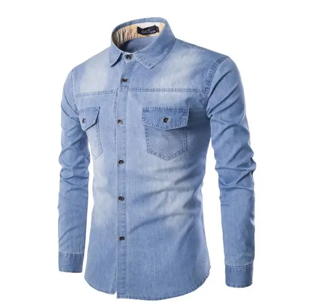 

2018 Hot Sales Jeans Shirts For Men New Arrival Causal