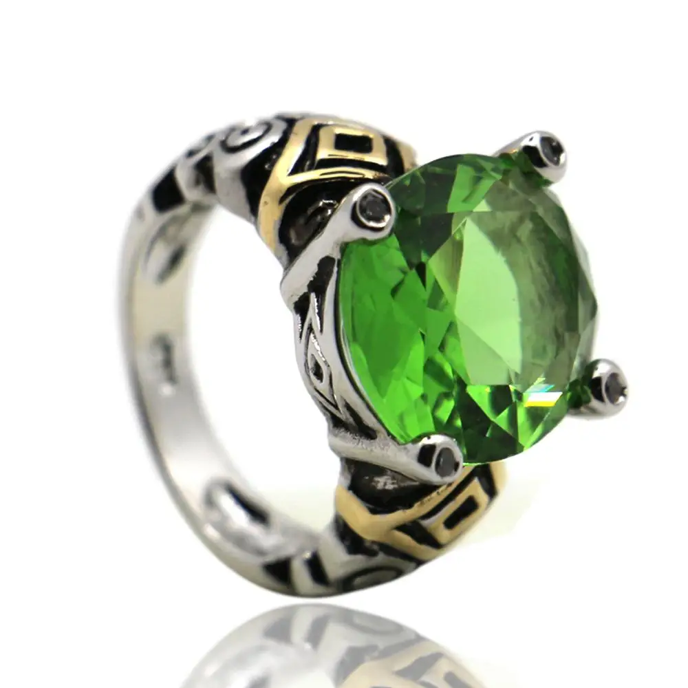 Peridot 925 Стерлинговое Серебро высшего качества Модные ювелирные изделия