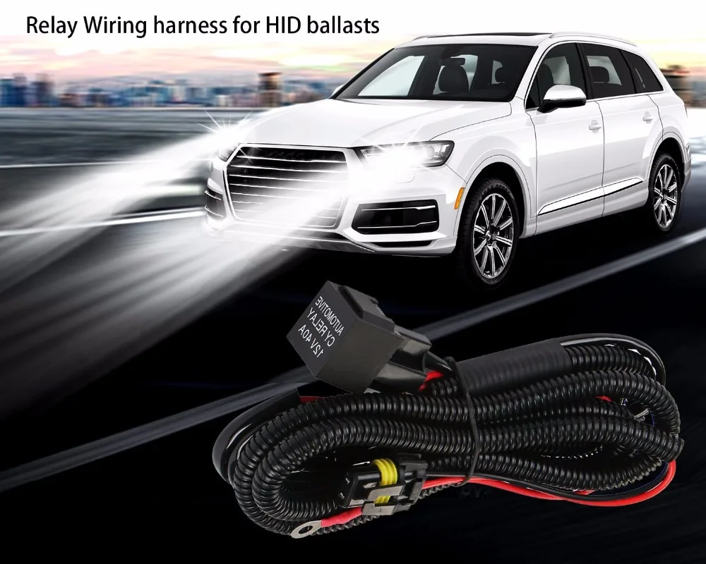 H1 H3 hid xenon H7 набор проводок для мотоцикла 12 В 35/55 Вт 9005 9006 HB3 HB4 HID|Проволока| |
