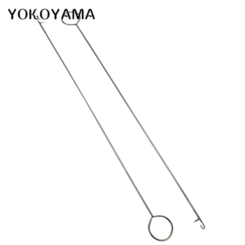 YOKOYAMA Steel Knitting Hook Needles Crochet Template Bending Shape DIY Kit Loom Tool Clothing Embroidery Sewing Parts | Дом и сад