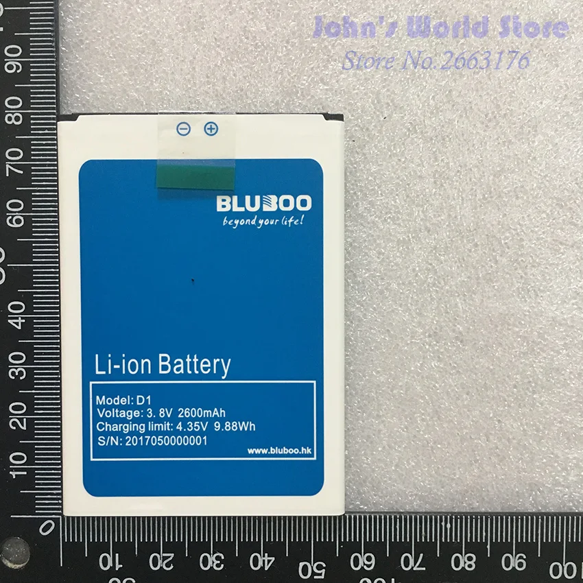 Запасная батарея Bluboo D1 100% оригинальная резервная 3000 мАч для Мобильный телефон |