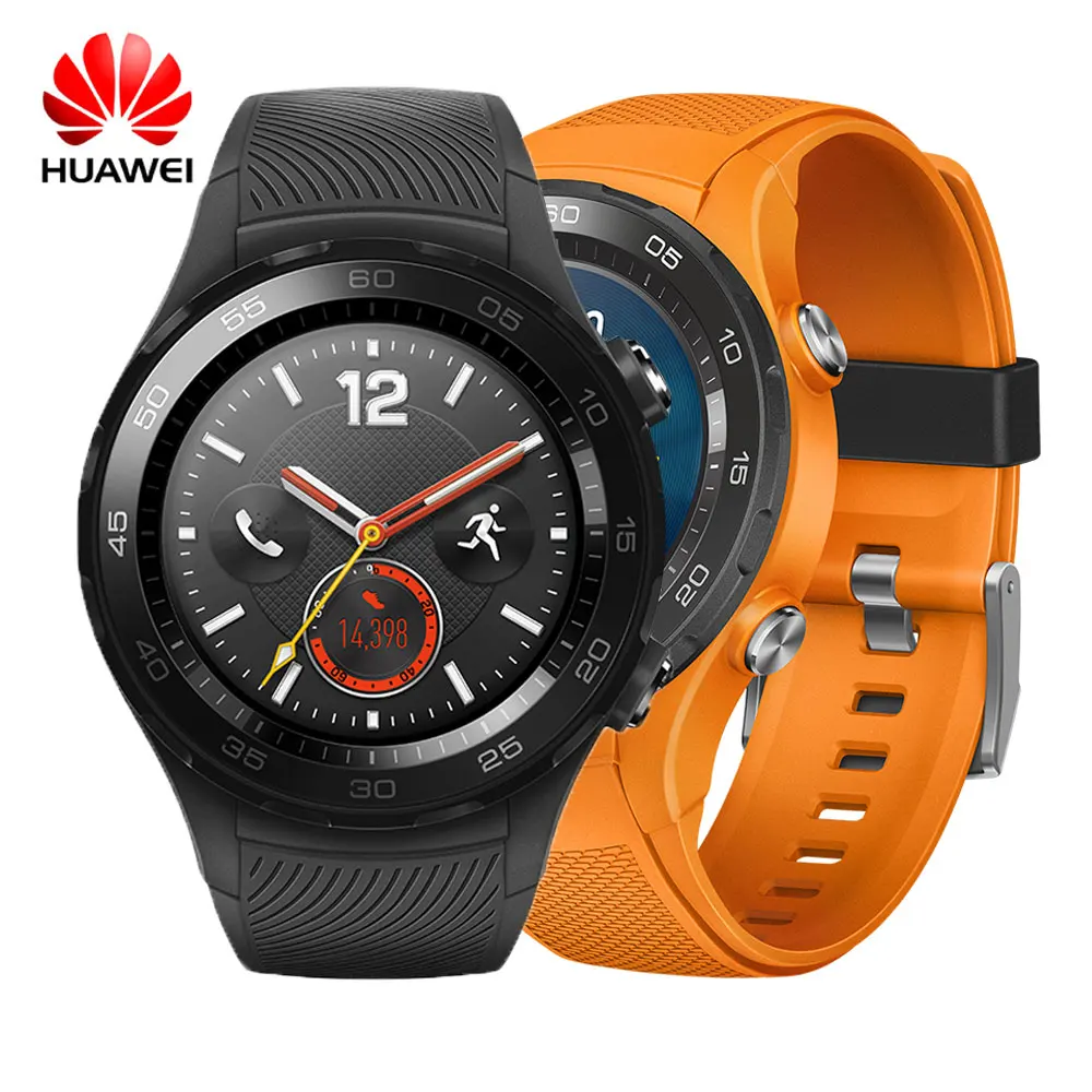 Смарт часы HUAWEI 2 автономные sim карты Bluetooth gps монитор сердечного ритма спортивные