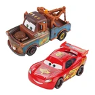 Disney Pixar Cars 2 Lightnig McQueen, матер, Чик Хикс, Франческо 1:55, литая модель автомобиля из металлического сплава, подарок на день рождения, игрушка для детей