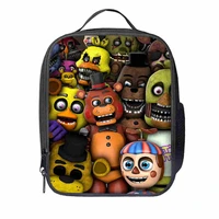 fnaf lunch bag animal customized freddy chica foxy women men teenagers boys girls kid school thermal cooler insulated tote box