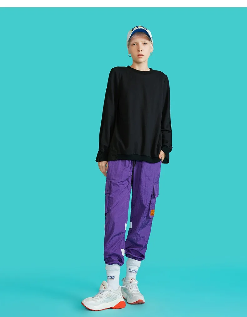 Toyouth новые черные и белые толстовки Для женщин осень с круглым вырезом Повседневное Толстовка oversize-худи женские пуловеры Sudadera Mujer