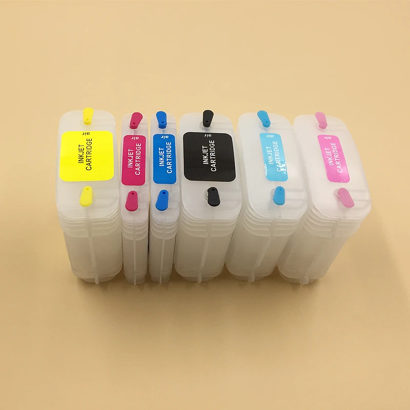 До 2 набор 12 шт многоразовый картридж Замена для HP 84 85 Designjet 130 130gp 130nr 30 30gp 30n 90 90gp 90r