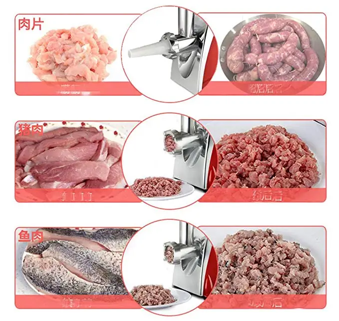 Коммерческий/бытовой электрический мясо шлифовальные станки колбаса писака