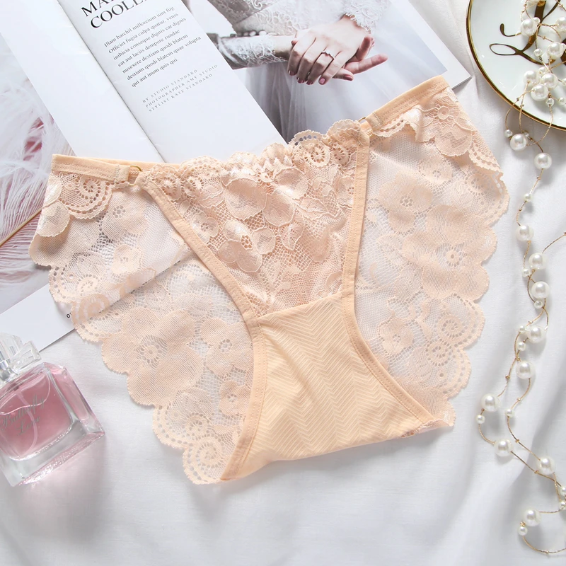 Cotton Transparent Lace Women's Thongs And G strings Panties Seamles Underwear Tanga Briefs Intimates See Through Hot |