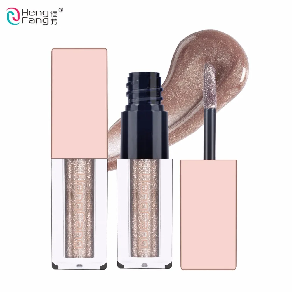 Heng Fang Shimmer Shine тени для век Макияж Блеск oogschaduw maquillage yeux жидкие пигмент Алмазный