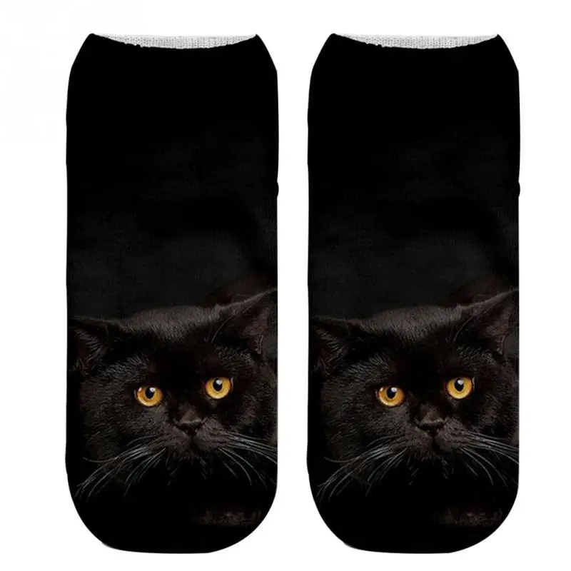 Для женщин теплые модные мужчин Детские зимние штаны забавные Christmas арт носки для