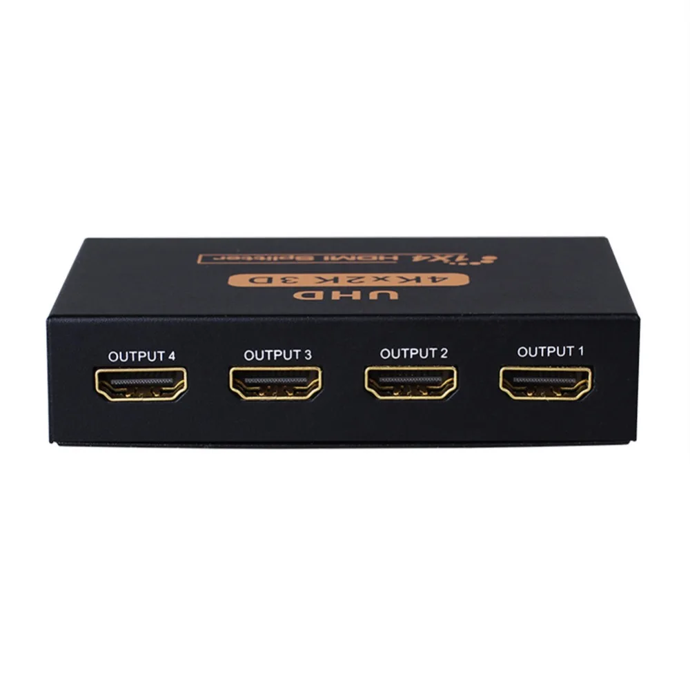 HDMI сплиттер 1 в 4 out one four line 4k HD монитор видео 3D ТВ компьютер дисплей Сплит экран для