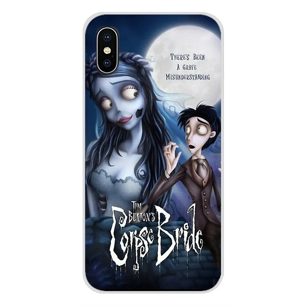 Чехол из ТПУ для HTC One U11 U12 X9 M7 M8 A9 M9 M10 E9 Plus Desire 630 530 626 628 816 820 830 fashion Tim Burton's Corpse Bride |