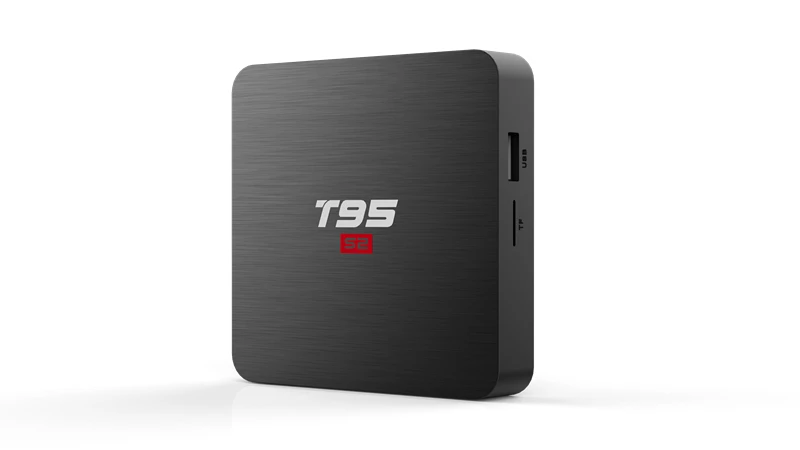 ТВ-приставка T95 S2 Android 7 1 OS Smart TV BOX 2 Гб 16 четырехъядерный процессор Amlogic S905W 4 ггц WiFi 4K