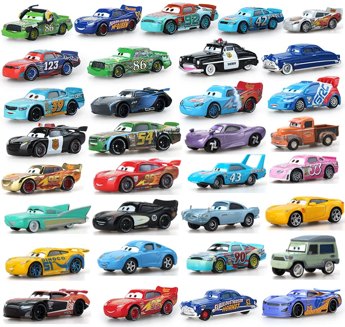 Disney день рождения Pixar 33 стиль для McQueen mack truck 1:55 литье под давлением из