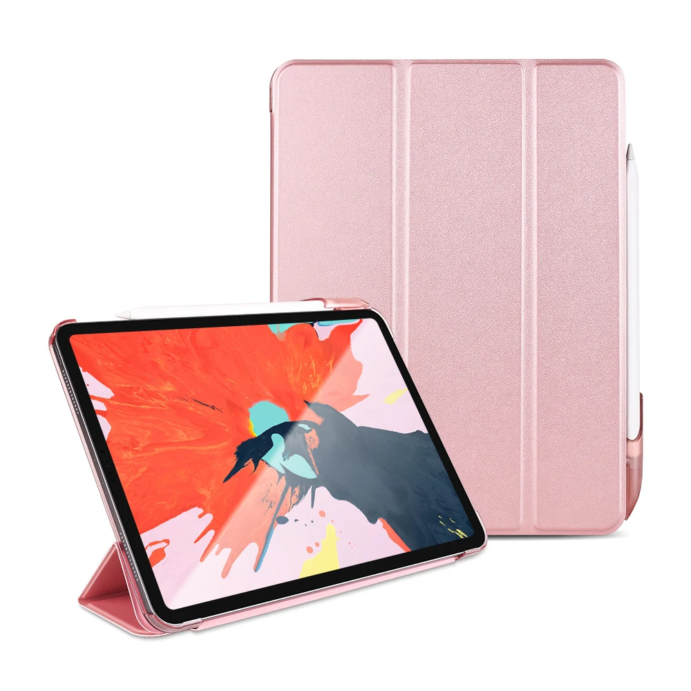 Чехол Funda для iPad Pro 11 2018 с держателем карандашом умный чехол из искусственной кожи