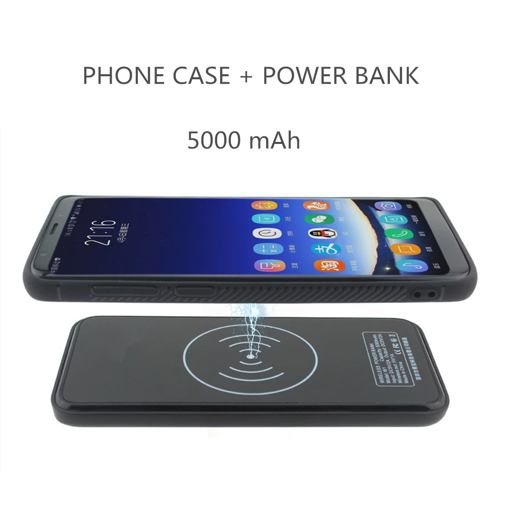 Чехол для аккумулятора с беспроводной зарядкой Huawei Mate 20 Pro чехол 5000 мАч магнитный