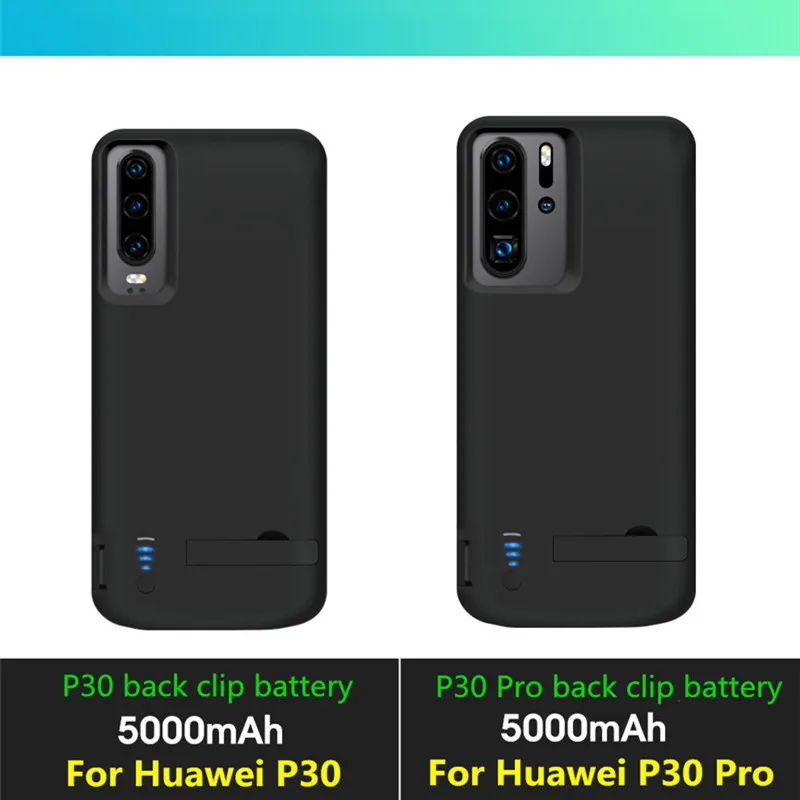 5000 мАч Power bank чехол для Huawei P30 Портативный быстрое зарядное устройство Pro Чехол