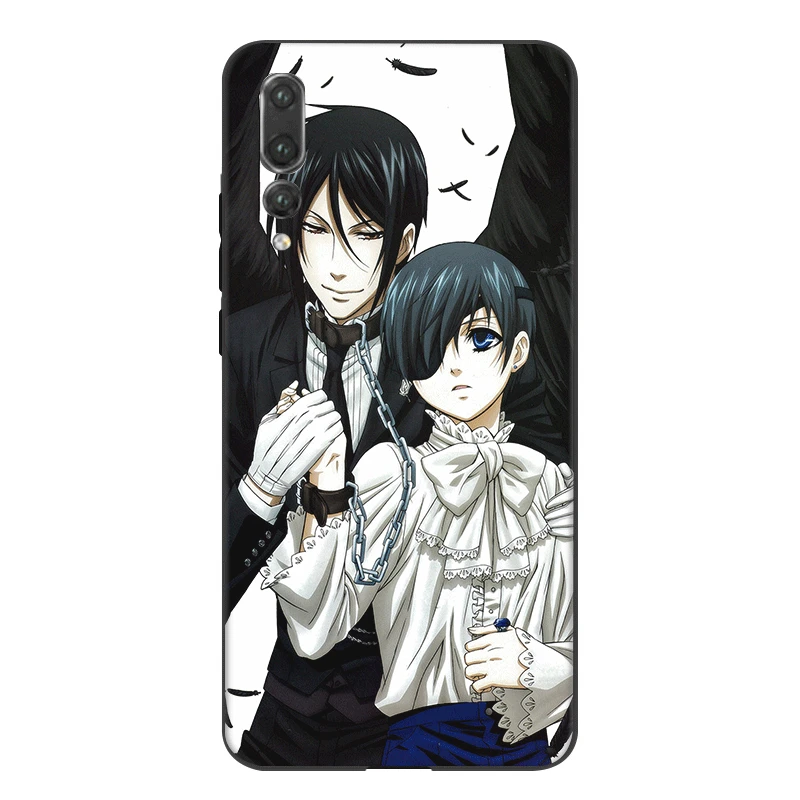Mobile Phone Case For Huawei Y5 Y6 Y7 Y9 Prime Mate 10 20 Pro Nova 2i 3i 2 3 4 Lite Cover Anime Black Butler Kuroshitsuji | Мобильные