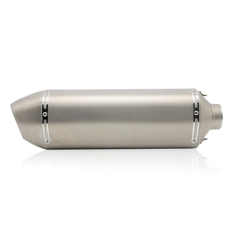 Alconstar-490 мм длина мотоцикла Akrapovic глушитель выхлопной трубы с DB Killer CBR600 YZF R1 R6 R15 ATV Мотокросс гоночный велосипед - Цвет: 01