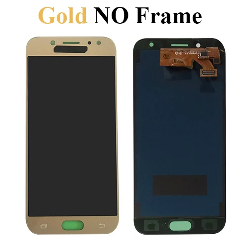 Gold can adjust Регулируемый ЖК-дисплей J530 для samsung Galaxy J5, сенсорный экран, дигитайзер J5 Pro J530 J530F, ЖК-дисплей 5,2 дюйма - Цвет: Gold can adjust