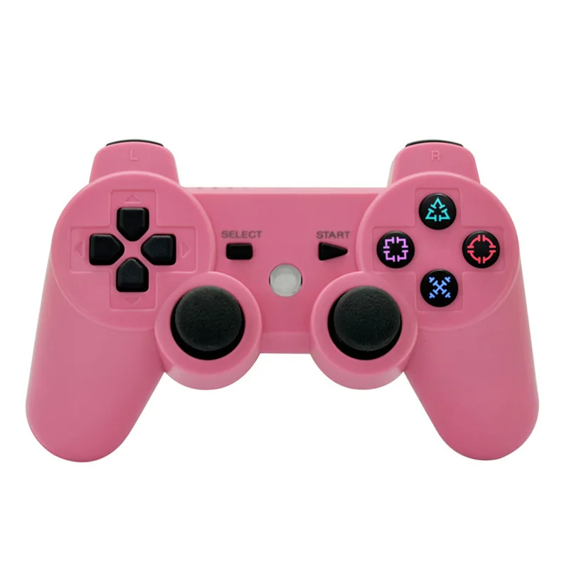 Розовый Bluetooth геймпад для джойстик PS3 контроллер SIXAXIS Замена Dualshock 3 PS3 Controle Беспроводной контроллер для PlayStation3 - Цвет: Розовый